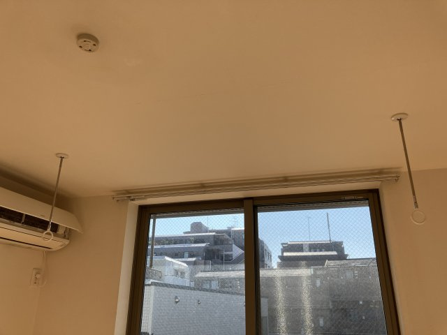 【内装】 | セレニティ南馬込 | 室内物干し完備！お部屋干しも楽々♪