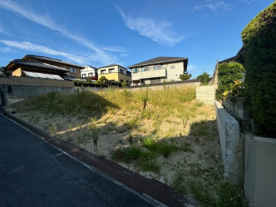 【外観】 | 若松台3丁　土地 | 間口約18.9mあります