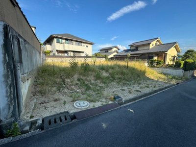 【外観】 | 若松台3丁　土地 | 間口約18.9mあります