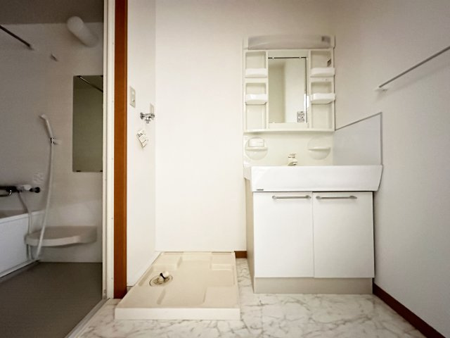 ドリームハウスしののめの独立洗面台