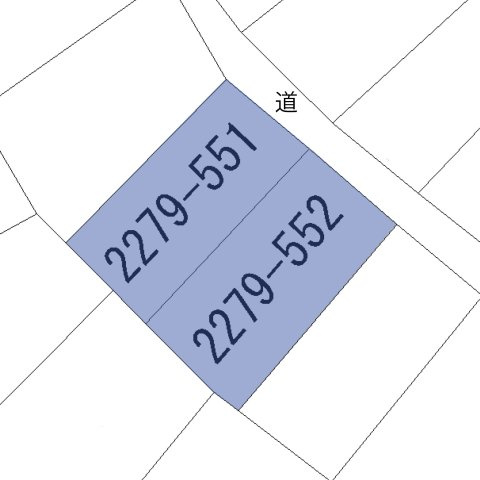 別荘の街・プリンスランド⑭の土地図
