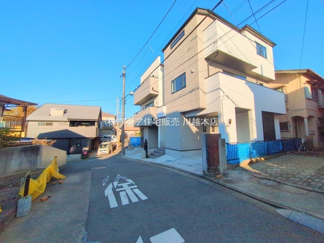 月々１０万円台～　新築戸建　富士見市東みずほ第2期の前面道路含む現地写真|B号棟　