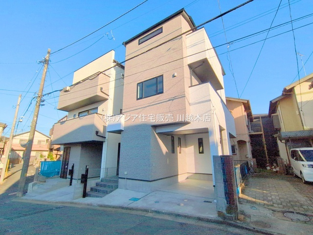 月々１０万円台～　新築戸建　富士見市東みずほ第2期の外観|B号棟　外観　完成済