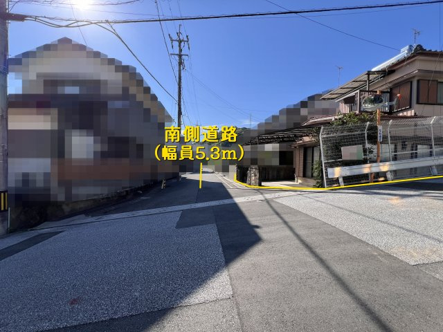 【前面道路含む現地写真】 | 高知市口細山