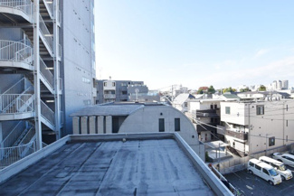 【展望】 | お部屋からの眺望。バルコニーからの景色です～即日のご見学可能～　お問合せはお気軽にどうぞ。