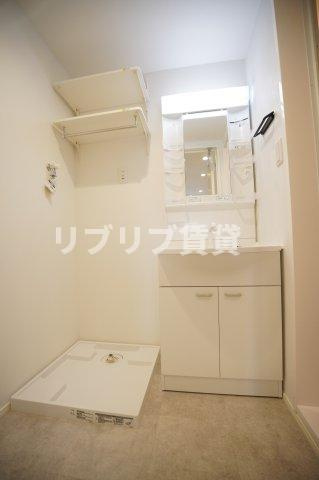UNWIND千葉の洗面所