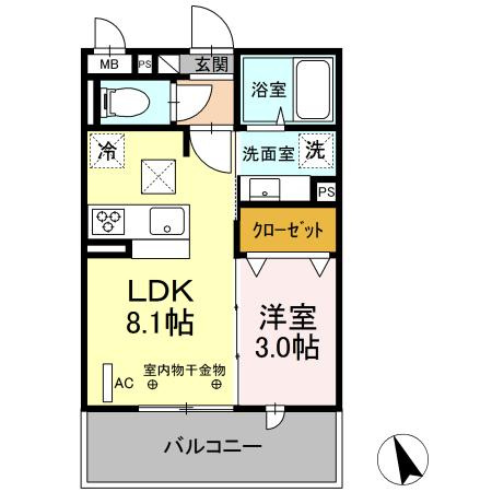 CASTILLOの間取り