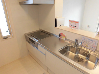 【キッチン】 | D-Room十連寺 弐番館 | きれいなキッチンです
