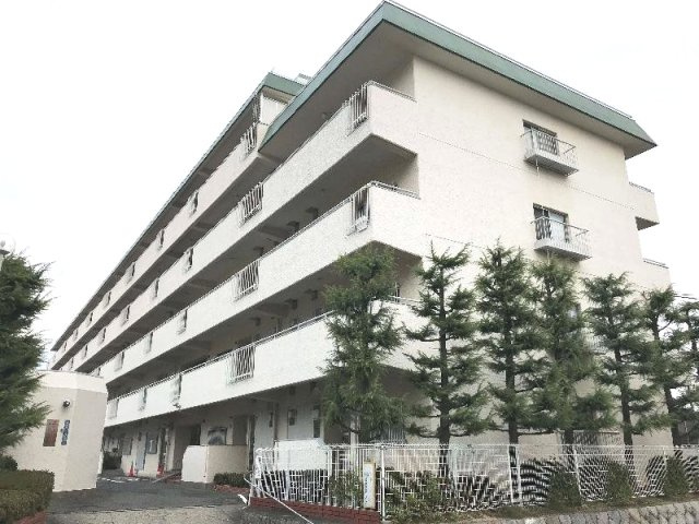 御影サニーハイツの外観|外観は落ち着いています