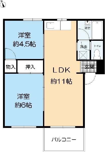 メゾン・ド・スズランの間取り