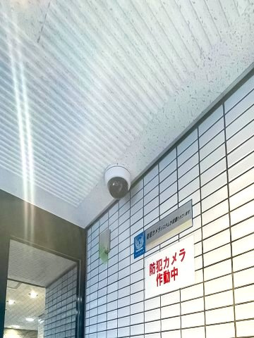 ニューブ神戸のセキュリティ|防犯カメラ