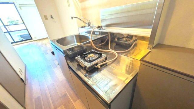 パークヴィラ甲子園口のキッチン|使いやすいキッチンです