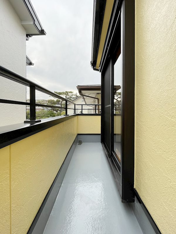 西宮市泉町　中古戸建のバルコニー|明るいバルコニー