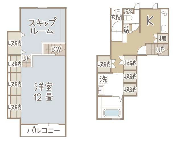 ココカラハウス石井の間取り