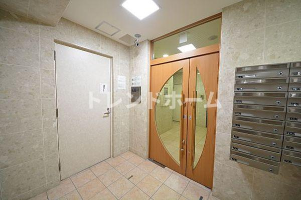 ラムール谷町のエントランス|選べる家電プランあり！！