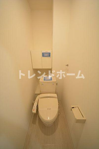 ラムール谷町のトイレ|選べる家電プランあり！！