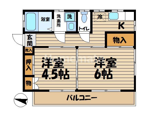【間取り】 | ハイツアオバ