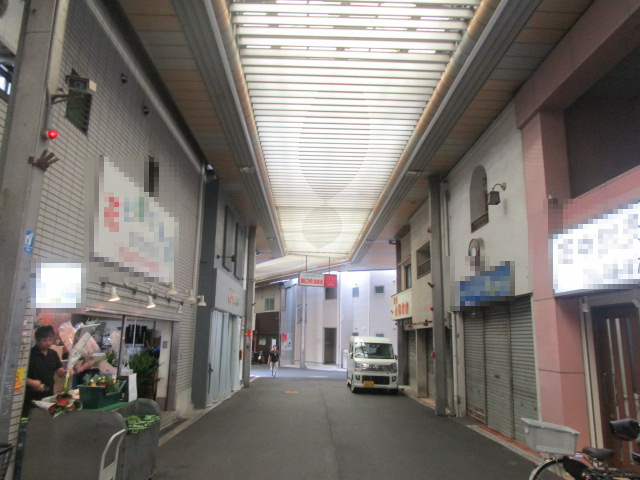 大阪市東住吉区北田辺４丁目の一棟マンションの周辺