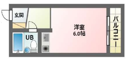 大阪市東住吉区北田辺４丁目の一棟マンションの間取り
