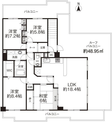 【間取り】の画像