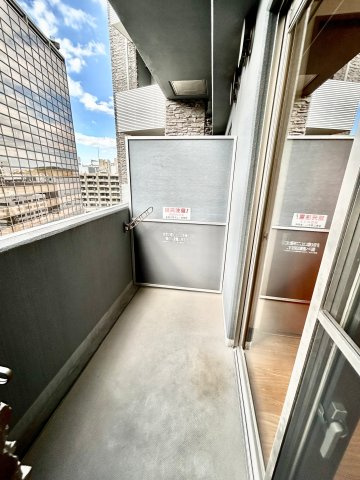 フォレステージュ江坂公園のバルコニー