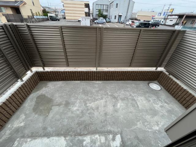 射水市三ヶ賃貸アパート新築工事のその他|庭（イメージ）