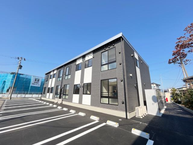 射水市三ヶ賃貸アパート新築工事の外観|同型タイプ