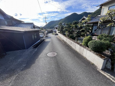 【前面道路含む現地写真】 | 丹波市山南町岩屋　農振内　農地
