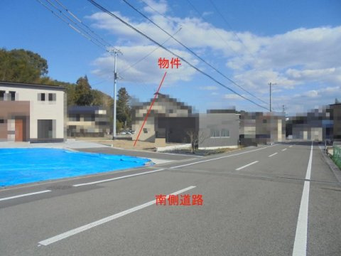【前面道路含む現地写真】 | 高知市宇津野