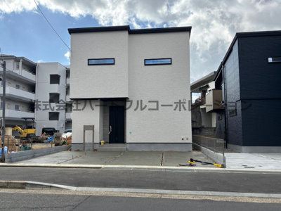 【外観】 | 神戸市西区伊川谷町有瀬　新築戸建5号棟　仲介手数料無料！ | 西区伊川谷町有瀬　新築5号棟　仲介手数料無料！