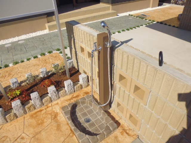 倉敷市連島５丁目のアパートのその他共用部分|ペット足洗い場