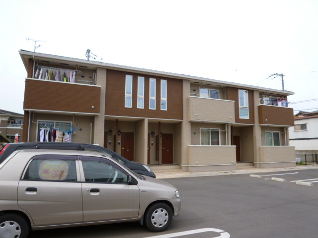 倉敷市東塚２丁目のアパートの外観