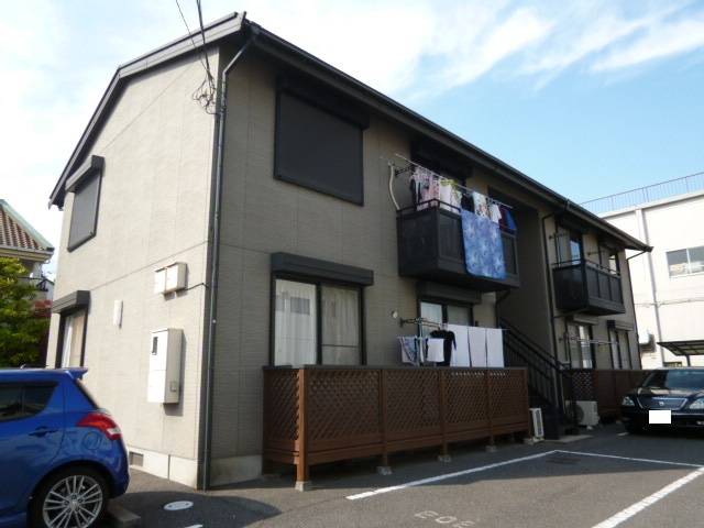 倉敷市児島小川町のアパートの外観