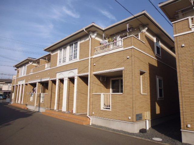 倉敷市東塚５丁目のアパートの外観