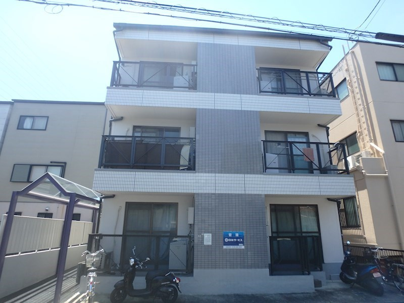 高槻市明野町一棟マンションの外観|北側外観写真