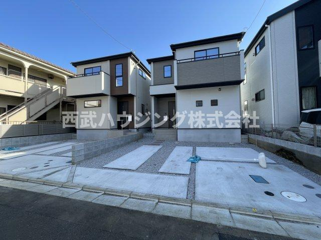 【仲介手数料無料】所沢市東所沢１９期１号棟　所沢市の新築住宅なら西武ハウジングの前面道路含む現地写真