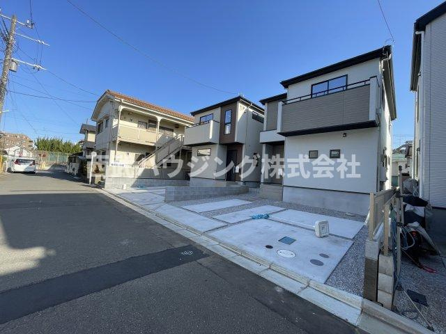 【仲介手数料無料】所沢市東所沢１９期１号棟　所沢市の新築住宅なら西武ハウジングの前面道路含む現地写真