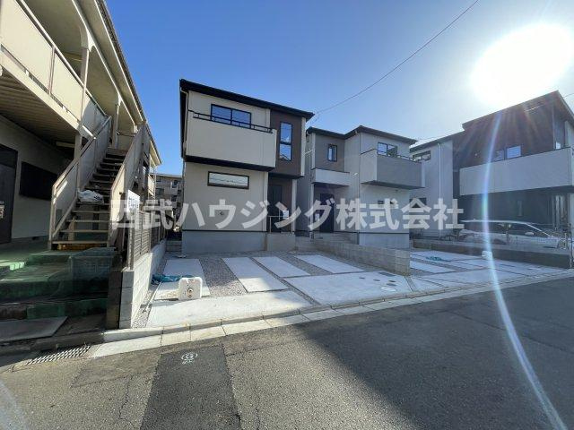 【仲介手数料無料】所沢市東所沢１９期１号棟　所沢市の新築住宅なら西武ハウジングの前面道路含む現地写真