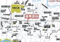 あきる野野辺第5期　土地　5区画／全5区画の地図