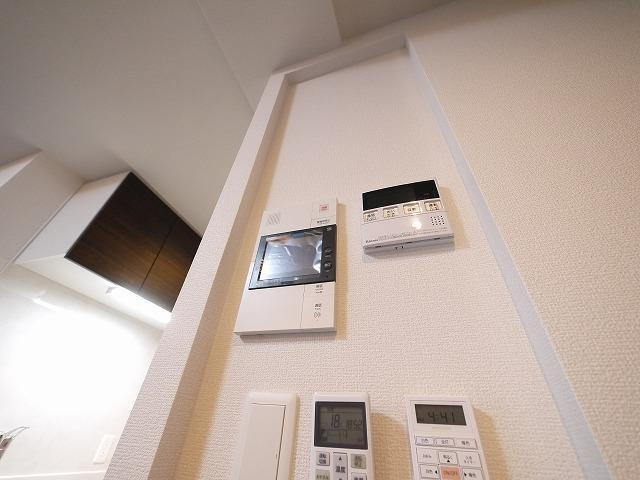 幸court　nara　sanjoのセキュリティ|お顔が見えるモニター付きインターホンで安心。