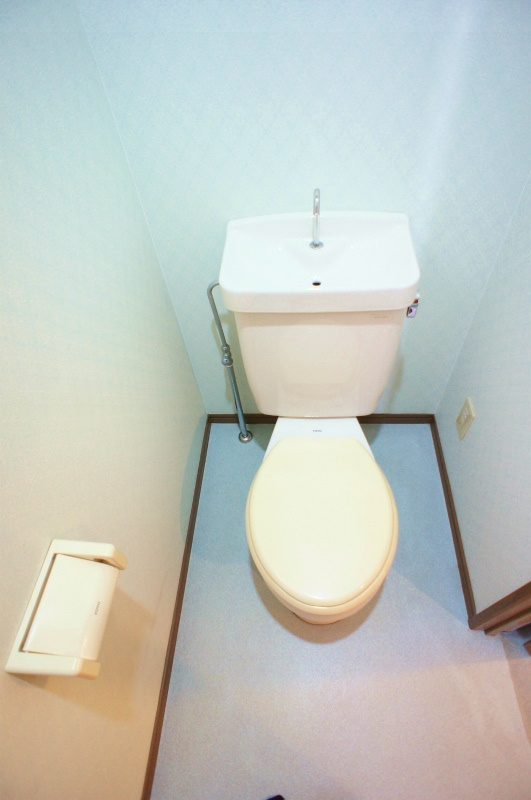 久留米市野中町の賃貸マンションのトイレ|トイレもきれいです