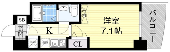 【間取り】 | セレニテ新大阪カルム