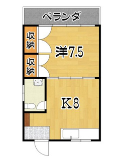 【間取り】 | スカイハイツ那覇