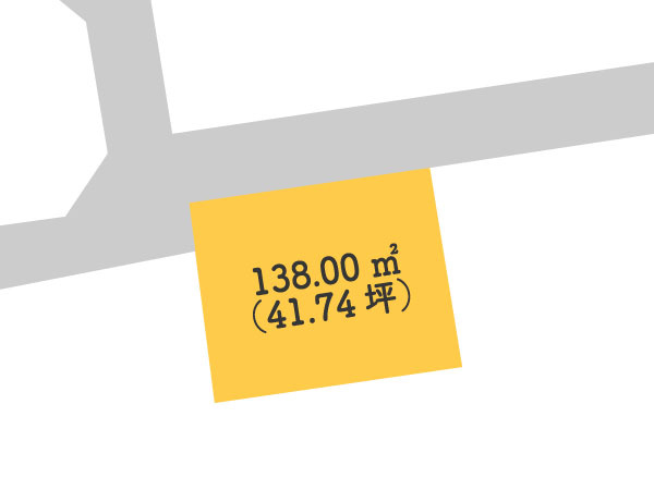 和歌山市北出島・土地・56874の区画図