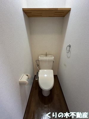 【トイレ】 | フォブール山本C | ゆったりとした空間のトイレです