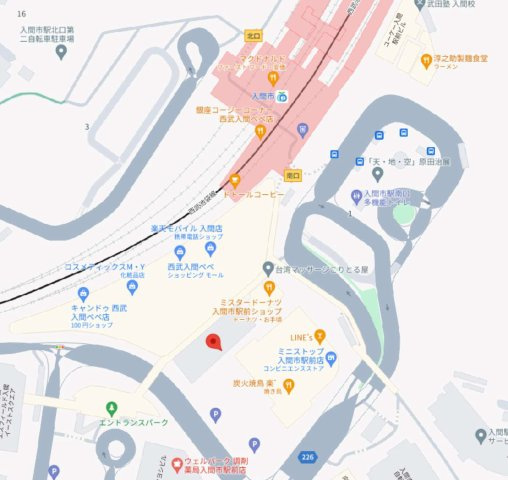 入間ダイゴビルの地図