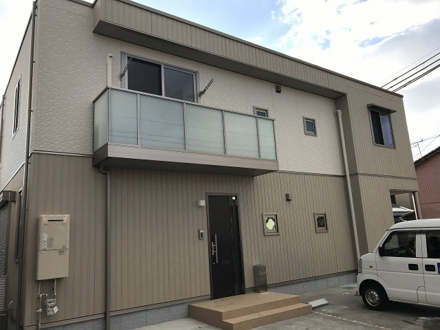 Cuoreの外観|スクエアな外観です