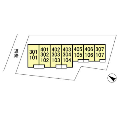 【区画図】 | フロントアイランドハイツ