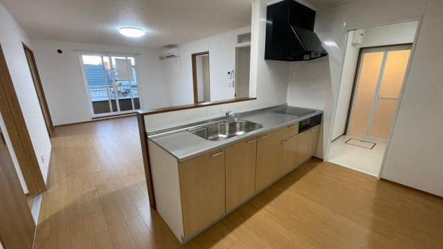 プリマ若松Bのキッチン
