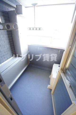 マーヴェラス末広Ⅲのバルコニー